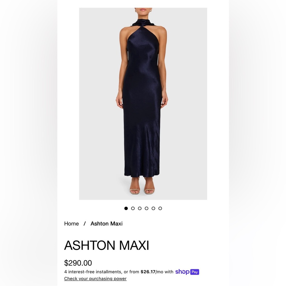 Amanda Uprichard Ashton Maxi Dress